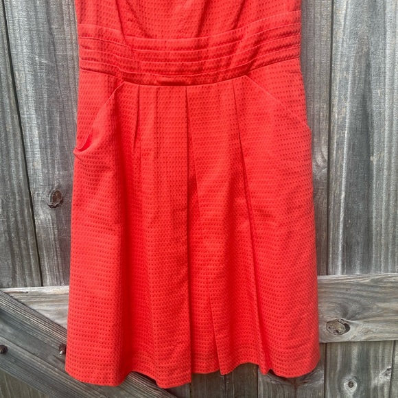 Ralph Lauren Coral Red Dress - Picture 3 of 10